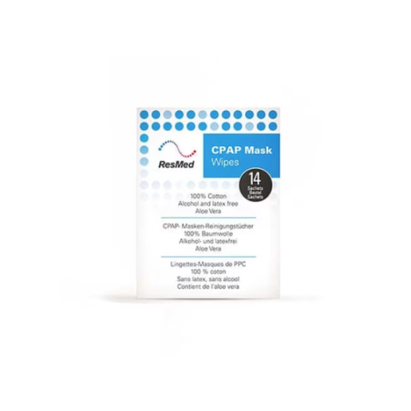 Lingettes nettoyantes pour masque - 14 wipes - Accessoire - La maison du sommeil