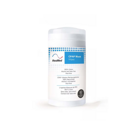 Lingettes nettoyantes pour masque - 62 wipes