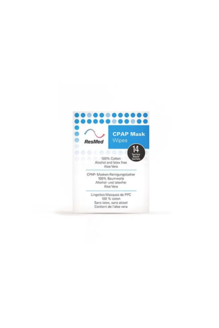 Lingettes nettoyantes pour masque - 14 wipes - Accessoire - La maison du sommeil